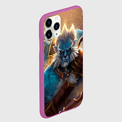 Чехол iPhone 11 Pro матовый Phantom Lancer, цвет: 3D-фиолетовый — фото 2