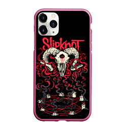 Чехол iPhone 11 Pro матовый Slipknot