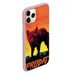 Чехол iPhone 11 Pro матовый The Prodigy: Red Fox, цвет: 3D-розовый — фото 2