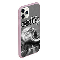 Чехол iPhone 11 Pro матовый The Prodigy: Madness, цвет: 3D-розовый — фото 2