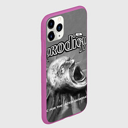 Чехол iPhone 11 Pro матовый The Prodigy: Madness, цвет: 3D-фиолетовый — фото 2