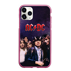 Чехол iPhone 11 Pro матовый AC/DC