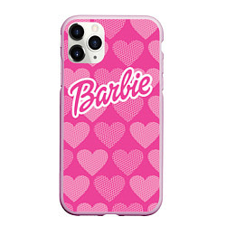 Чехол iPhone 11 Pro матовый Barbie, цвет: 3D-розовый