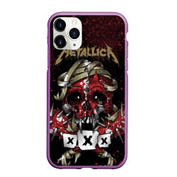 Чехол iPhone 11 Pro матовый Metallica: XXX