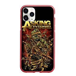 Чехол iPhone 11 Pro матовый Asking Alexandria