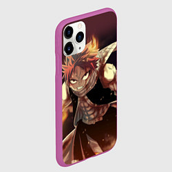 Чехол iPhone 11 Pro матовый Fairy tail, цвет: 3D-фиолетовый — фото 2
