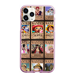Чехол iPhone 11 Pro матовый One Piece, цвет: 3D-розовый
