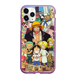 Чехол iPhone 11 Pro матовый One Piece