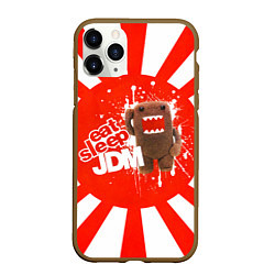 Чехол iPhone 11 Pro матовый Domo jdm, цвет: 3D-коричневый