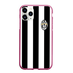 Чехол iPhone 11 Pro матовый Juventus: Pirlo, цвет: 3D-малиновый