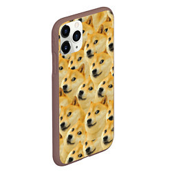 Чехол iPhone 11 Pro матовый Doge, цвет: 3D-коричневый — фото 2