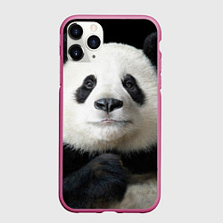 Чехол iPhone 11 Pro матовый Взгляд пандочки