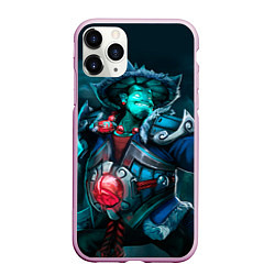 Чехол iPhone 11 Pro матовый Storm Spirit, цвет: 3D-розовый