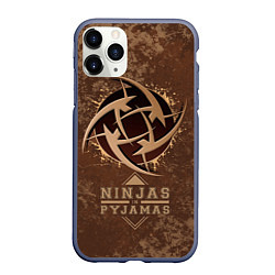 Чехол iPhone 11 Pro матовый Ninjas In Pyjamas