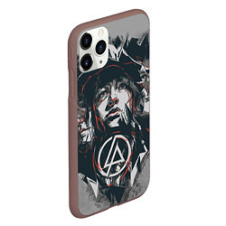 Чехол iPhone 11 Pro матовый Linkin Park: My Style, цвет: 3D-коричневый — фото 2