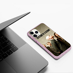 Чехол iPhone 11 Pro матовый System of a Down, цвет: 3D-розовый — фото 2