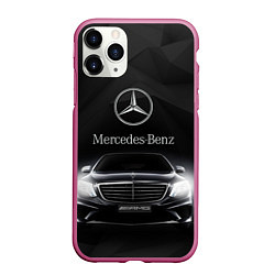 Чехол iPhone 11 Pro матовый Mercedes