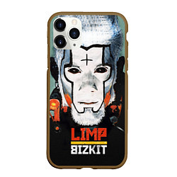 Чехол iPhone 11 Pro матовый Limp Bizkit: Faith Face, цвет: 3D-коричневый