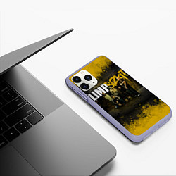 Чехол iPhone 11 Pro матовый Limp Bizkit: Gold Street, цвет: 3D-светло-сиреневый — фото 2