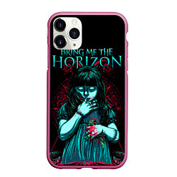 Чехол iPhone 11 Pro матовый BMTH: Zombie Girl