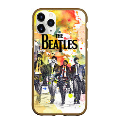 Чехол iPhone 11 Pro матовый The Beatles: Colour Spray