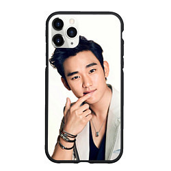 Чехол iPhone 11 Pro матовый Kim Soo-hyeon, цвет: 3D-черный