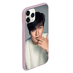 Чехол iPhone 11 Pro матовый Lee Min Ho, цвет: 3D-розовый — фото 2