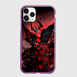 Чехол iPhone 11 Pro матовый Shadow Fiend