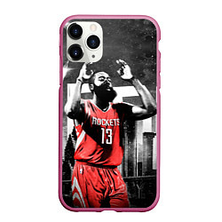 Чехол iPhone 11 Pro матовый Баскетболист NBA