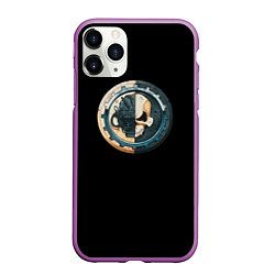 Чехол iPhone 11 Pro матовый Adeptus Mechanicus