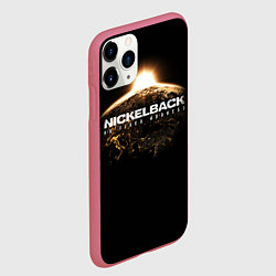 Чехол iPhone 11 Pro матовый Nickelback: No fixed address, цвет: 3D-малиновый — фото 2