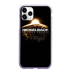 Чехол iPhone 11 Pro матовый Nickelback: No fixed address, цвет: 3D-светло-сиреневый