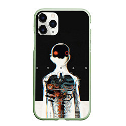 Чехол iPhone 11 Pro матовый Three Days Grace: Skeleton