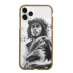Чехол iPhone 11 Pro матовый Молодой Боб Марли