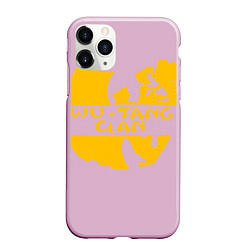 Чехол iPhone 11 Pro матовый Wu-Tang Clan, цвет: 3D-розовый