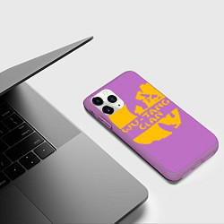Чехол iPhone 11 Pro матовый Wu-Tang Clan, цвет: 3D-фиолетовый — фото 2