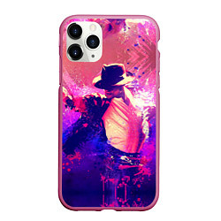 Чехол iPhone 11 Pro матовый Michael Jackson: Moon