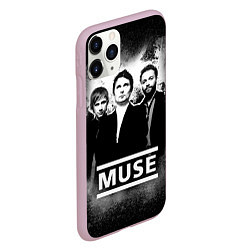 Чехол iPhone 11 Pro матовый Muse, цвет: 3D-розовый — фото 2