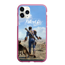 Чехол iPhone 11 Pro матовый Fallout 4: Welcome Home