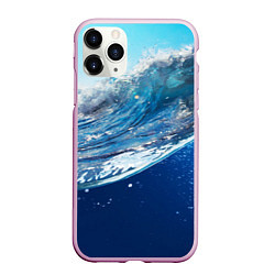 Чехол iPhone 11 Pro матовый Стихия воды