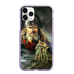 Чехол iPhone 11 Pro матовый Богатырь Руси