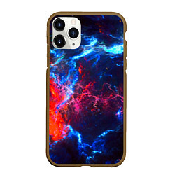 Чехол iPhone 11 Pro матовый Космос