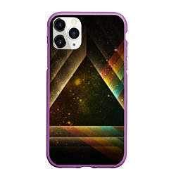 Чехол iPhone 11 Pro матовый Pink Phloyd: Triangle