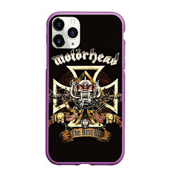 Чехол iPhone 11 Pro матовый Motorhead: The best of, цвет: 3D-фиолетовый