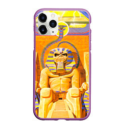 Чехол iPhone 11 Pro матовый Iron Maiden: Pharaon