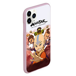 Чехол iPhone 11 Pro матовый Avatar: The last airbender, цвет: 3D-розовый — фото 2