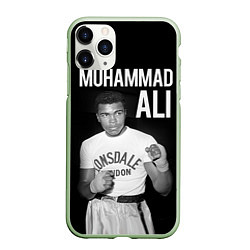 Чехол iPhone 11 Pro матовый Muhammad Ali