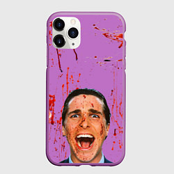 Чехол iPhone 11 Pro матовый Американский психопат