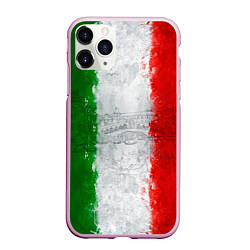Чехол iPhone 11 Pro матовый Italian, цвет: 3D-розовый