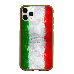 Чехол iPhone 11 Pro матовый Italian, цвет: 3D-коричневый